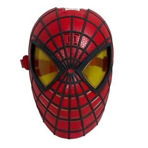 Marvel Spider-Man Toy Mask Costume Dress Up Light Up Talking Hasbro 2012